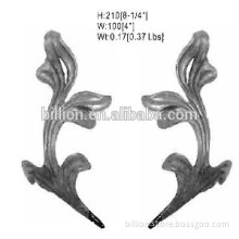 New style wrought iron stamping iron leaf design